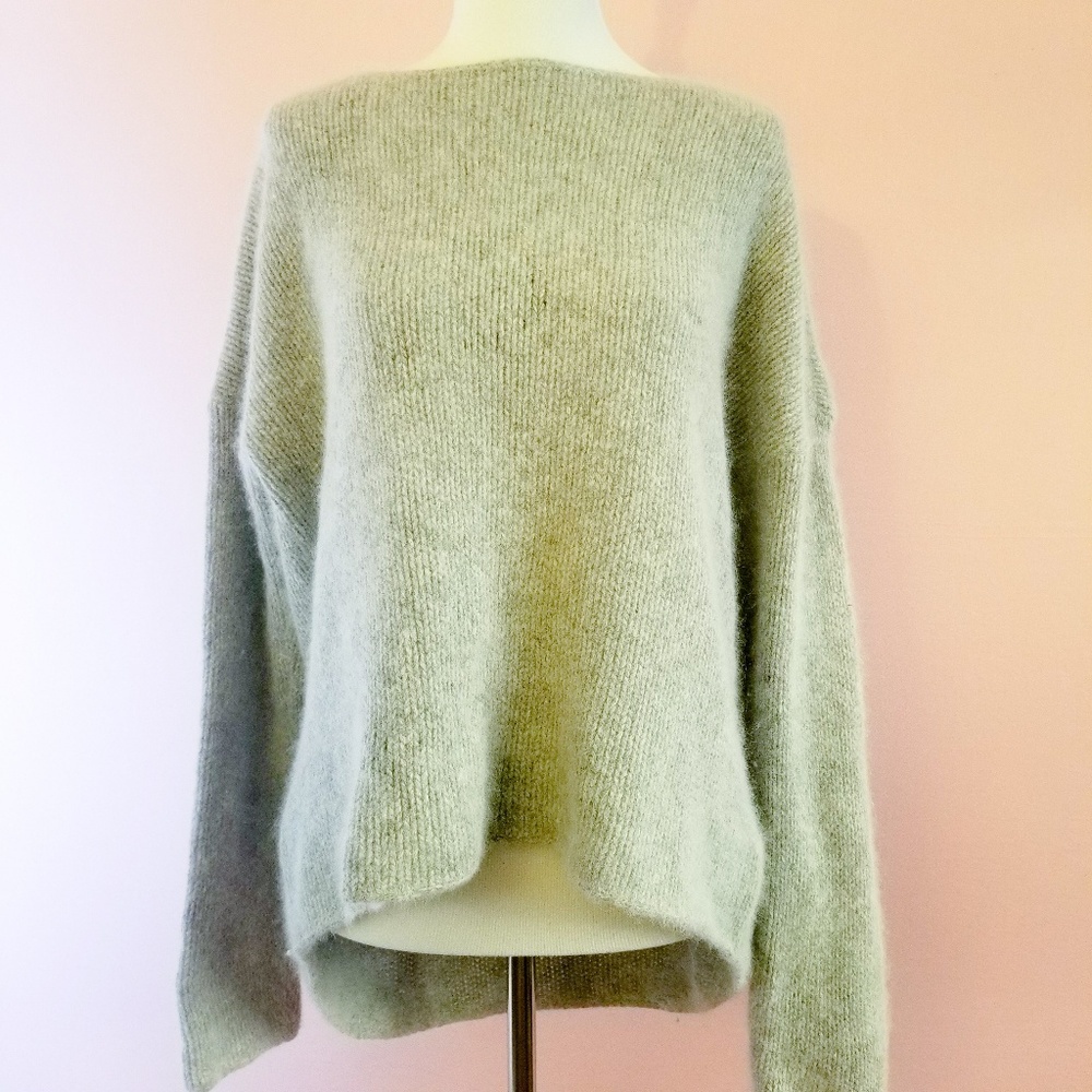 Leith Angora Oversized Sweater